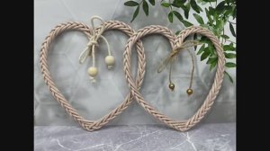 ВАЛЕНТИНКА из БУМАЖНОЙ ЛОЗЫ.