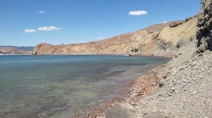 Крым. Пляж "Тихая бухта"#крым #отдых #пляж #палатка #дика