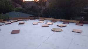 Плоская крыша - утепление пенопластом.