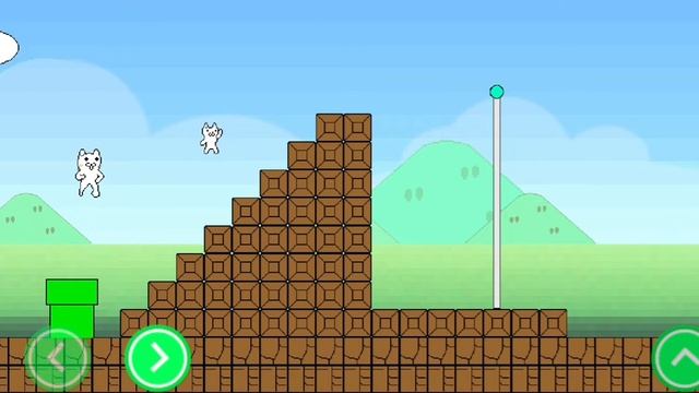 Прохождение игры SyobonAction за 4 минуты смотреть онлайн