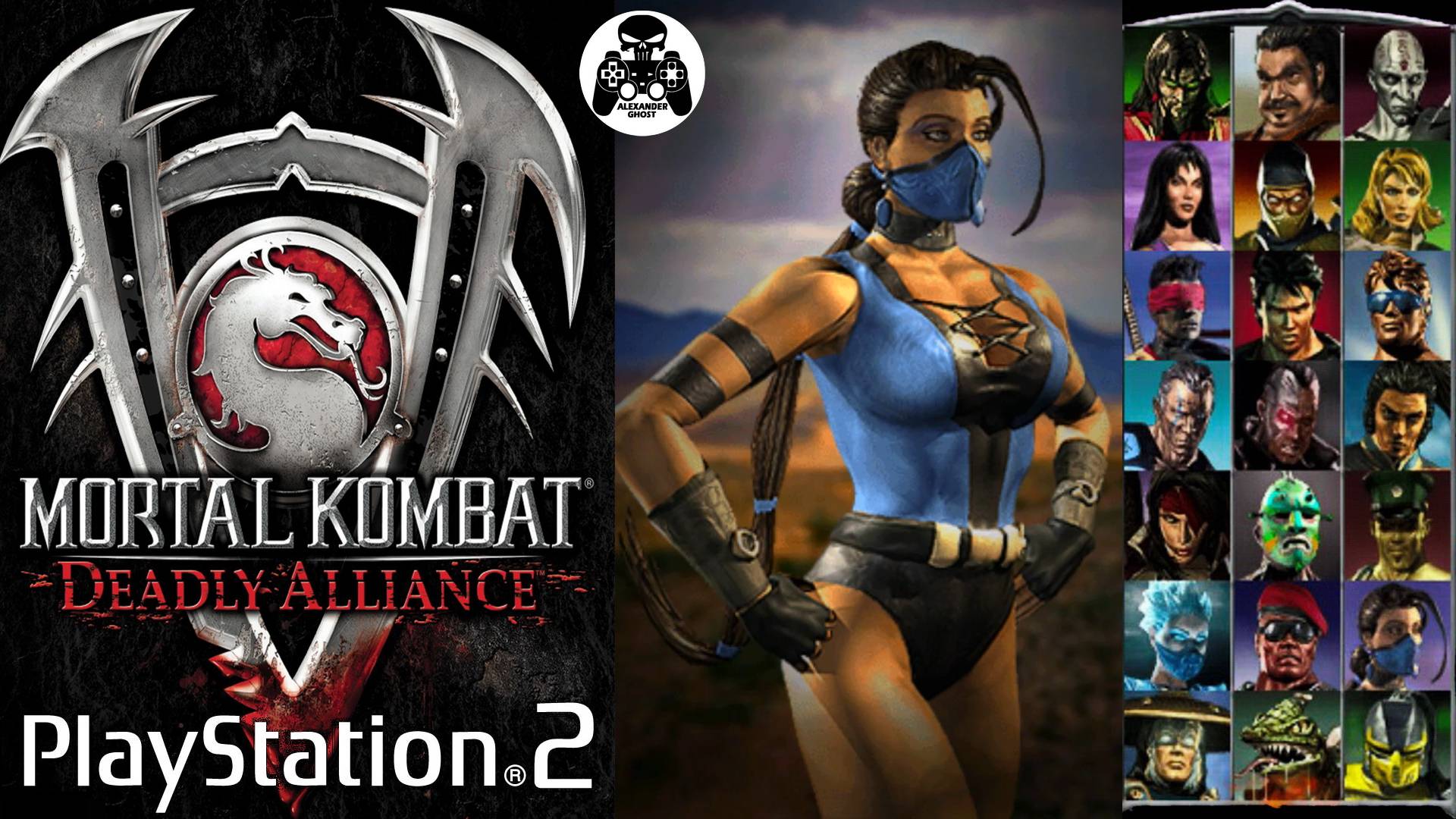 Mortal Kombat Deadly Alliance Sony PlayStation 2 прохождение Kitana
