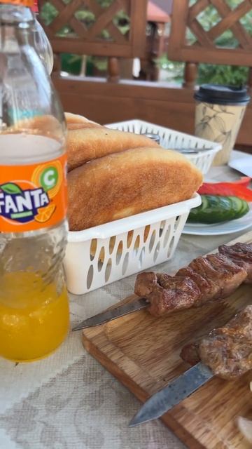 Сочный вкусный шашлык #мясо #еда #ужин #обед #природа #с? смотреть онлайн