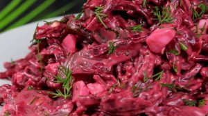 Моя бабушка делает эту тертую свеклу испокон веков! Знаменитый очень вкусный салат "Мамкина черешня"