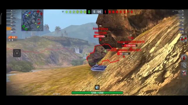 Прикольные нарезки. World of Tanks Blitz. В конце реплей подписчика! рекомендую к просмотру! смотреть онлайн