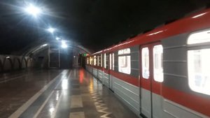 81-717М/714М Выезжает из Депо На станции Гурамишвили