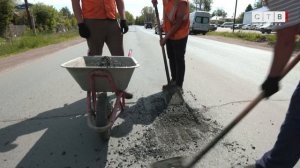 В Бузулуке продолжается ремонт дорог