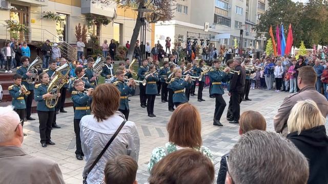 Духовой оркестр попурри #белгородвцвету смотреть онлайн