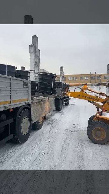 Снегопад не помеха — производство работает на полную смотреть онлайн