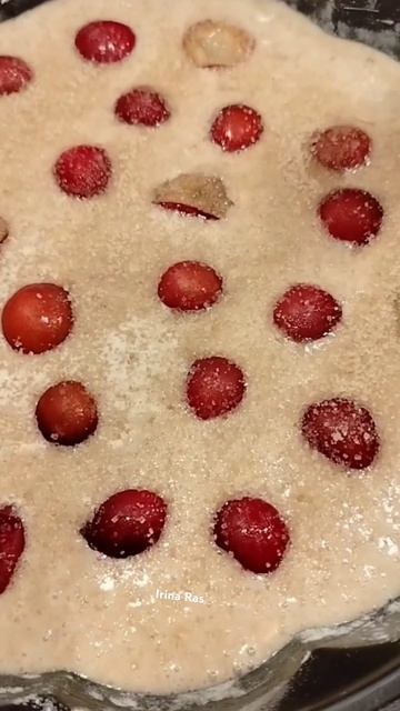 Овсяный пирог со сливами #готовимдома #пирог #готовим # смотреть онлайн