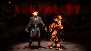 Mortal Kombat 11 Все бруталити Скорпиона.