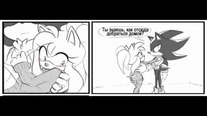 Comic ShadAmy by Zketcherz (6-12 серии)/Comic Shadow x Amy