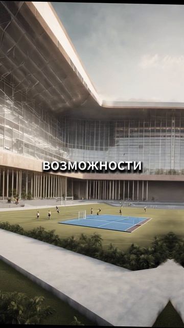 Архитектура и спорт: стадионы, бассейны, спортивные ко