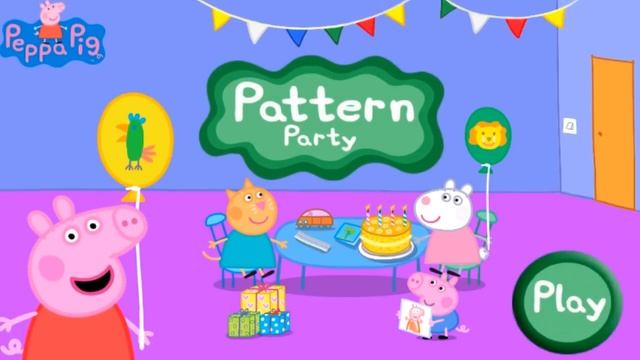 Свинка Пеппа Веселая Вечеринка игра по мультику Peppa Pig играем с Best Kids Apps смотреть онлайн