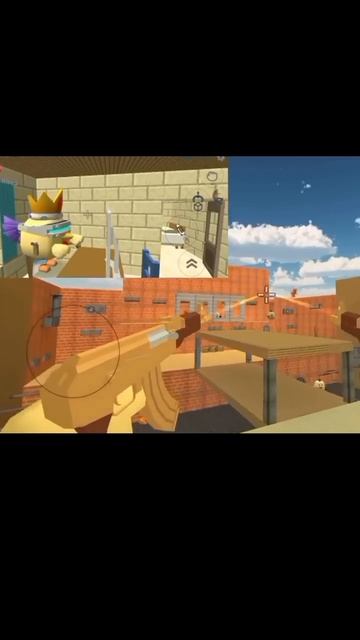 Кс го в ChickenGun. Идея не моя. смотреть онлайн