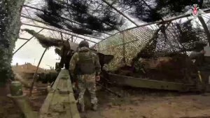 Боевая работа расчетов «Гиацинт-Б» ГрВ «Днепр»