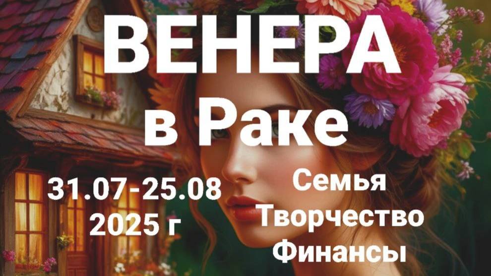 Венера в Раке. Общий астропрогноз смотреть онлайн