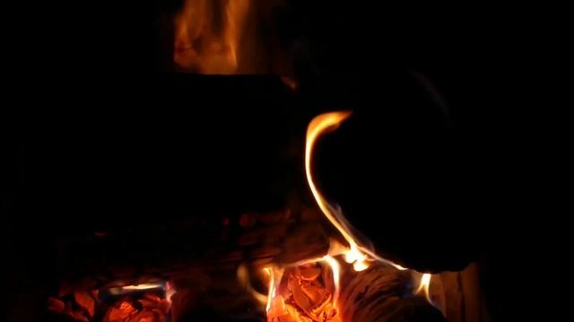Фон огня в камине - Background of fire in the fireplace - 122 смотреть онлайн