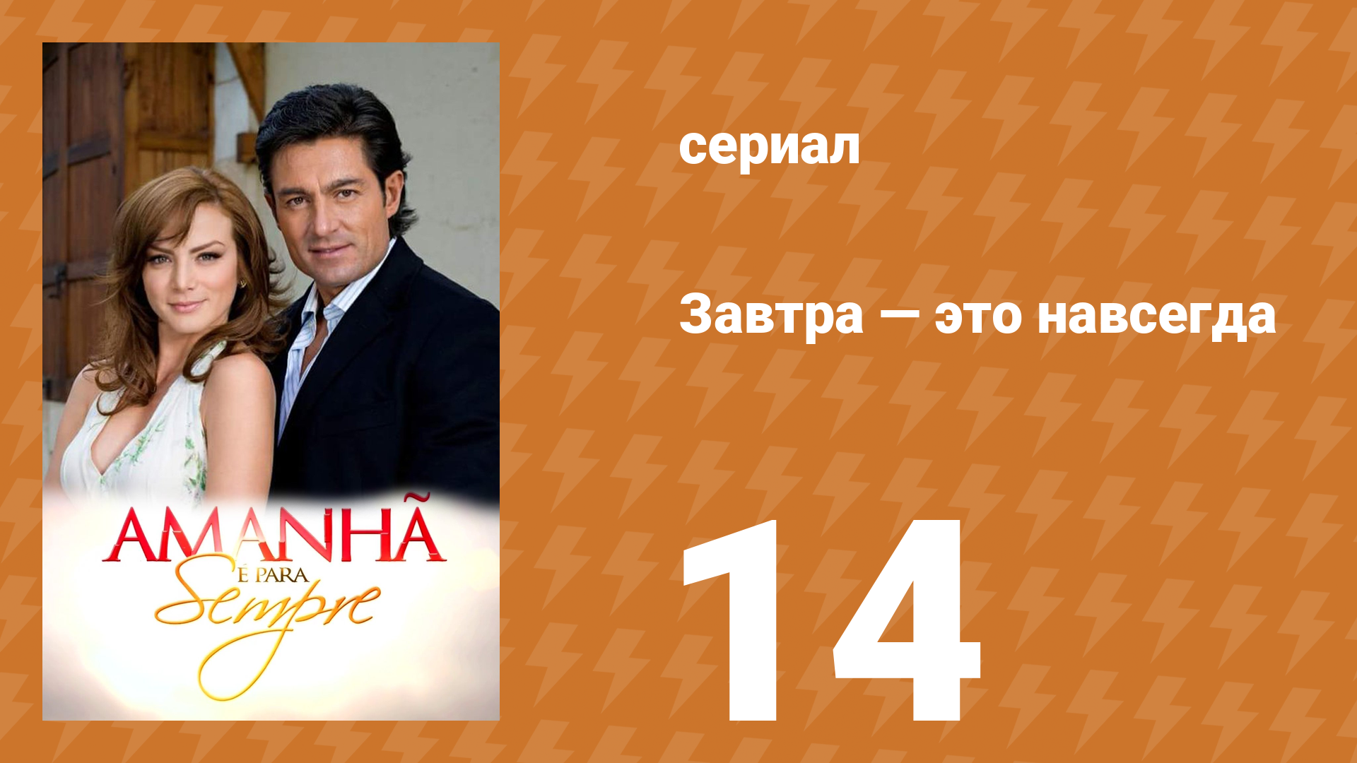 Завтра — это навсегда 14 серия (сериал, 2008)