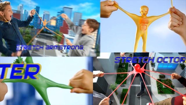 Стретч Армстронг, Икс Рэй, осьминог, зеленый Монстр! смотреть онлайн