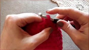 🍓 Клубника крючком МК. Декоративная  подушка клубника 🍓.