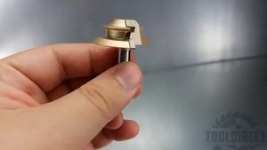 Фреза (МДФ, ЛДСП, пластик, дерево) угловое сращивание для фрезера ручного 45° Z=2