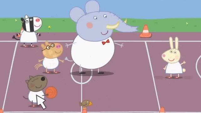 Basketball and Peppa (В Баскетбол со Свинкой Пеппой) смотреть онлайн