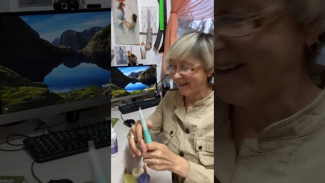 Я теперь так люблю на себя в зеркало смотреть