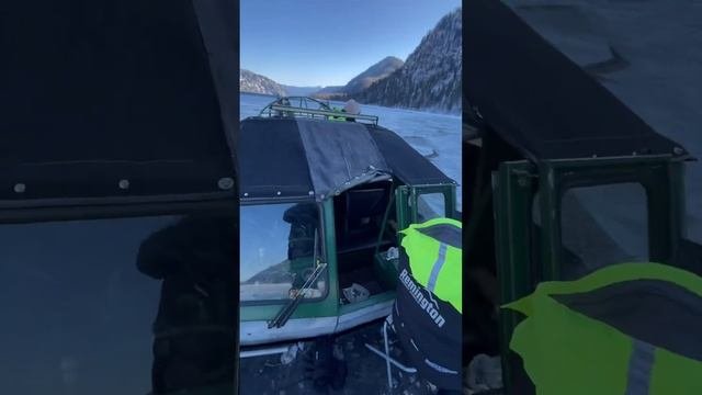 Рыбалка на Телецком Озере зимой !Рыбалка в Горном Алта