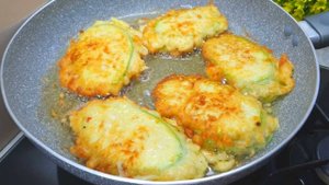 Бедная соседка научила меня этому трюку❗ Жареные кабачки вкуснее мяса. Почему я не знала этот рецепт