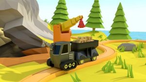 Остров поездов - Видео про паровозики - Игры для детей с Фёдором!