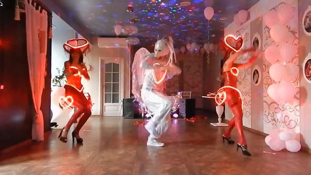 Световое свадебное шоу "Стрела Амура" смотреть онлайн