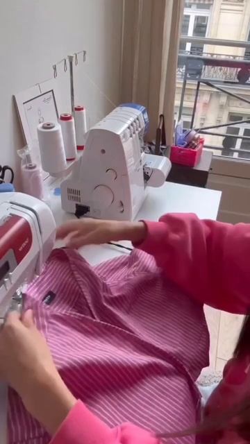 Из мужской рубашки в красивую блузку 👍#шьёмблузку #бл смотреть онлайн