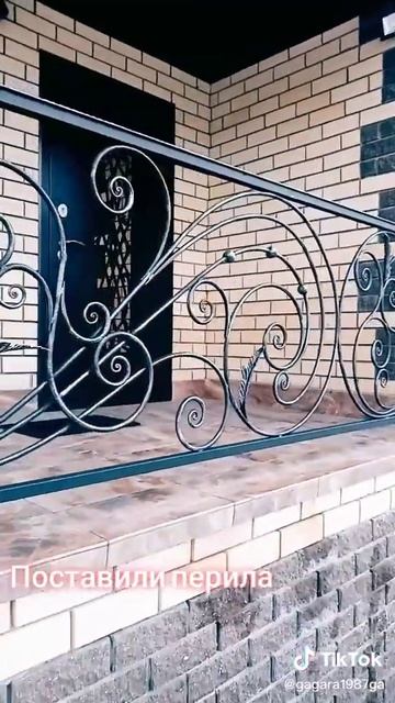 Перила на крыльцо. #ковка #metal #кузнец #тренды #ремонт #с? смотреть онлайн