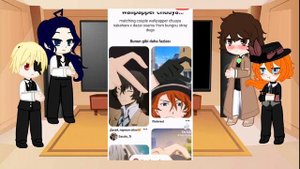 реакция фандомов на их шипы (1/2) //Soukoku//