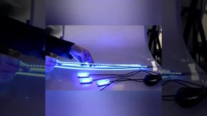 Светодиодная подсветка RGB в салон автомобиля 18 в 1