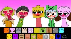 СПРУНКИ Sprunki|  New Sus Love Mod