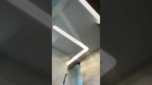 Световые линии - еврокрааб -натяжной потолок
