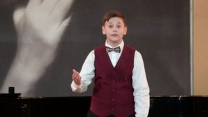 "Попутная песня" М.Глинка/Н.Кукольник, Алексей Розов, 12 лет (ср.возр.гр.), II тур, трансляция