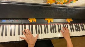 «Пасмурная погода» Раймонд Паулс, Piano
