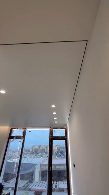 Сделали  потолки и освещение, как вам ? #light #aesthetic #shorts #с смотреть онлайн