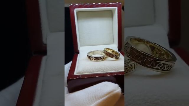 Кладдахское обручальное кольцо золото 585 пробы смотреть онлайн