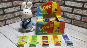 Распаковка жевательной резинки «Love is…» (ассорти) - 2 часть