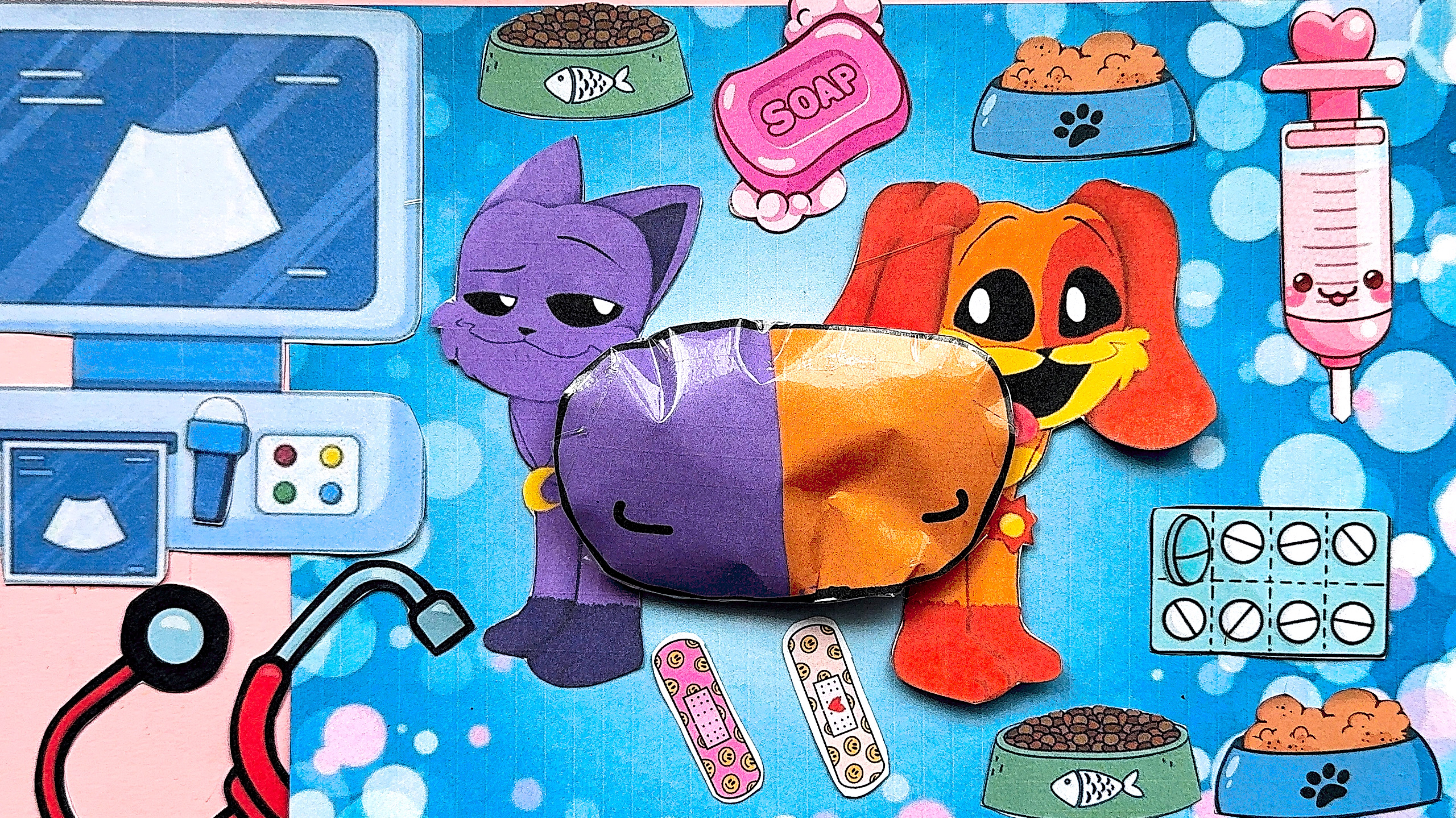 Catnap и DOGDAY БЕРЕМЕННЫ 😆 !! Смотри какие малыши у них получились / асмр видео смотреть онлайн