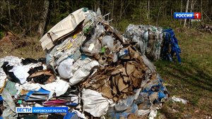 Жители села Бобино обнаружили несанкционированную свалку отходов