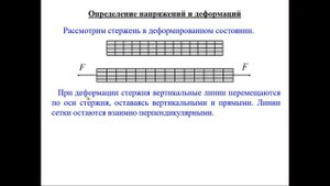 4_Лекция 3_Деформация растяжение-сжатие