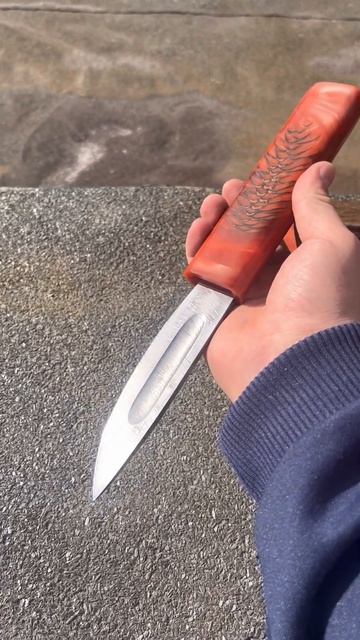 Собственная разработка Нож с двумя клиниками ⚔️#нож # смотреть онлайн