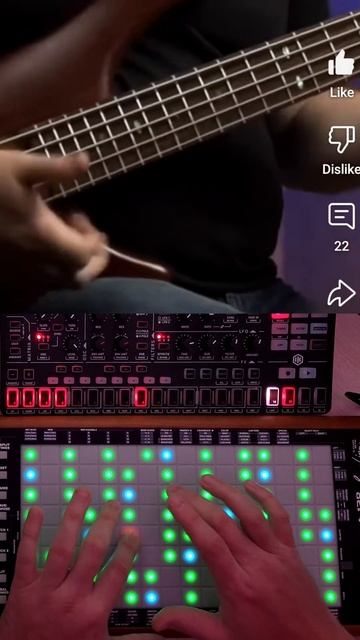 Bass Guitar vs Synth Bass? Слэповый рифф на басу Ibanez и синтезаторе смотреть онлайн