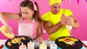 Творческий Челлендж с Блинчиками | Смешные Ситуации с Едой от Fun Tun