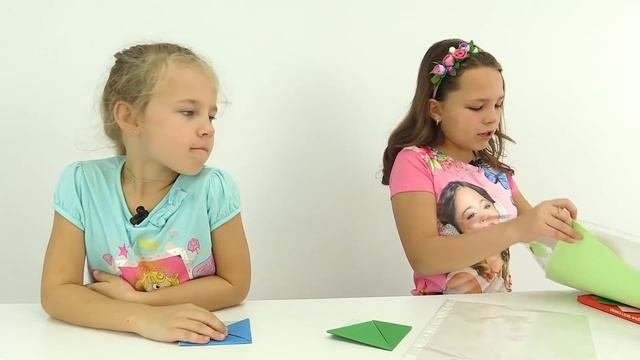 Видео для детей. Мастер класс по оригами.