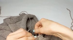 Джемпер для мальчика/подростка/вяжем спицами/простой узор/рост 152-158 см/Часть 2